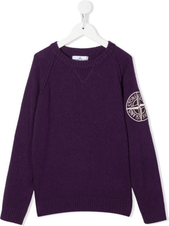 Stone Island Gebreide kleding , Paars, Dames
