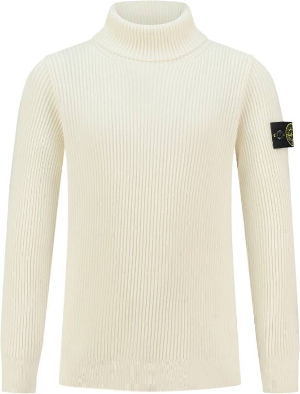 Stone Island Gebreide kleding , Wit, Heren