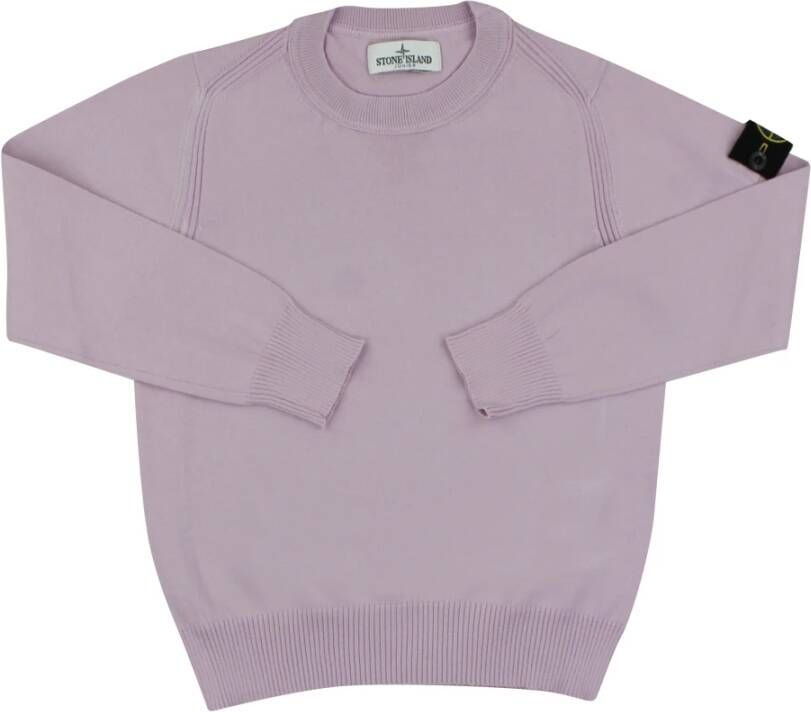 Stone Island Sweaters Paars Heren