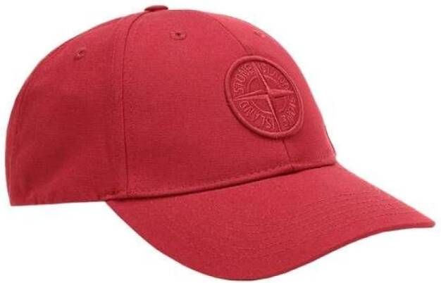 Stone Island Petten Rood unisex
