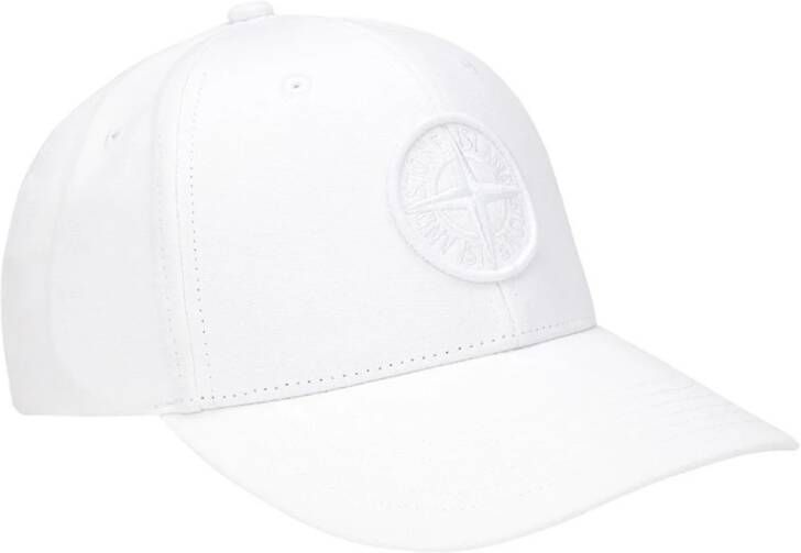 Stone Island Mutsen en Petten Wit unisex