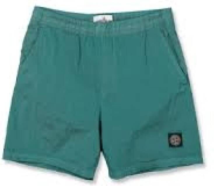 Stone Island Korte Broeken Blauw Heren