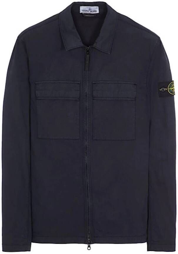 Stone Island Lichte jas , Blauw, Heren