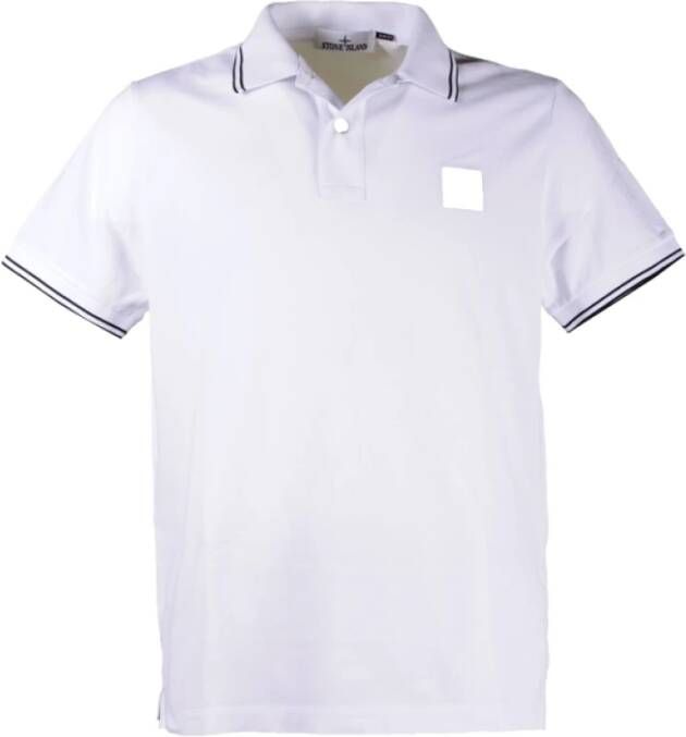 Stone Island Poloshirt , Wit, Heren