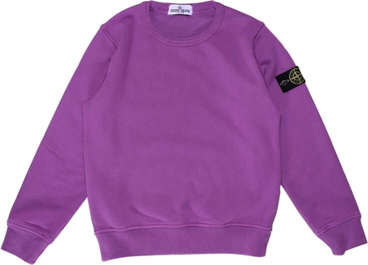 Stone Island Sweatshirts , Paars, Unisex