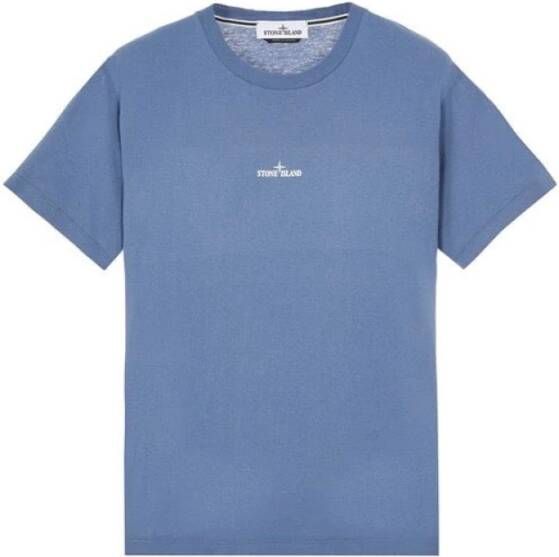 Stone Island T shirt , Blauw, Heren