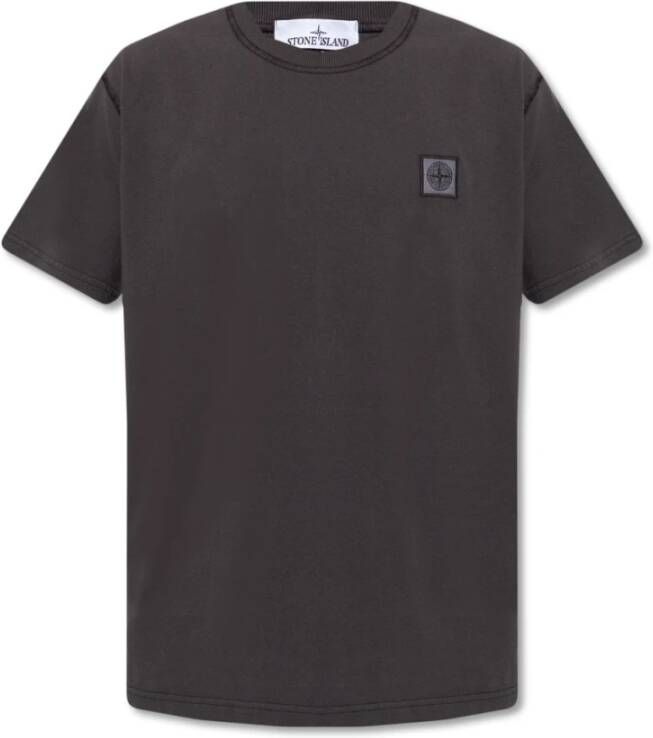 Stone Island T shirt , Grijs, Heren