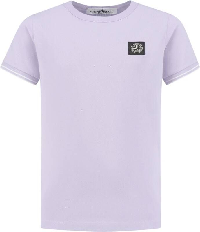 Stone Island T shirts Paars Heren