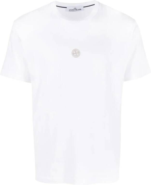 Stone Island T shirt , Wit, Heren
