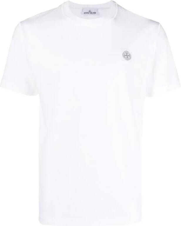 Stone Island T shirt , Wit, Heren