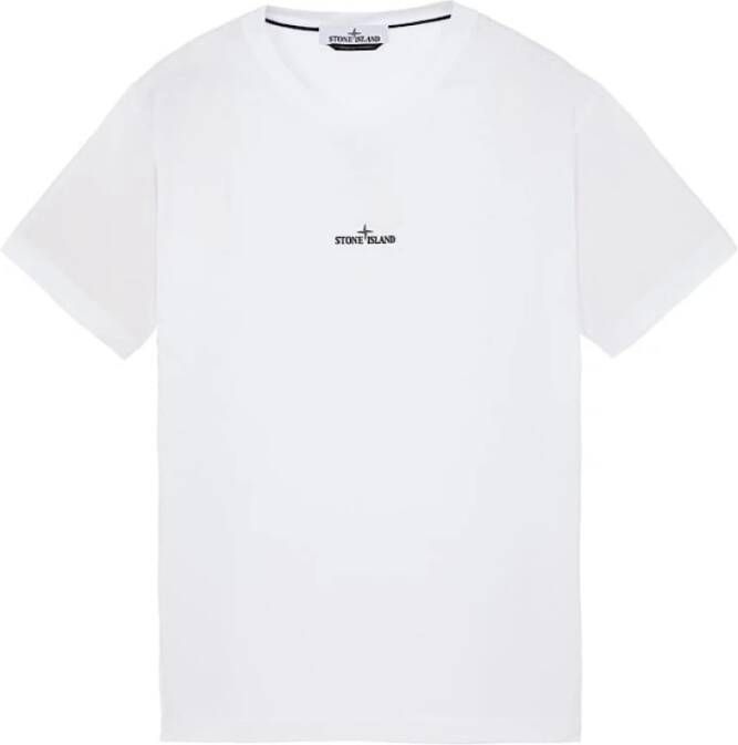 Stone Island T shirt , Wit, Heren