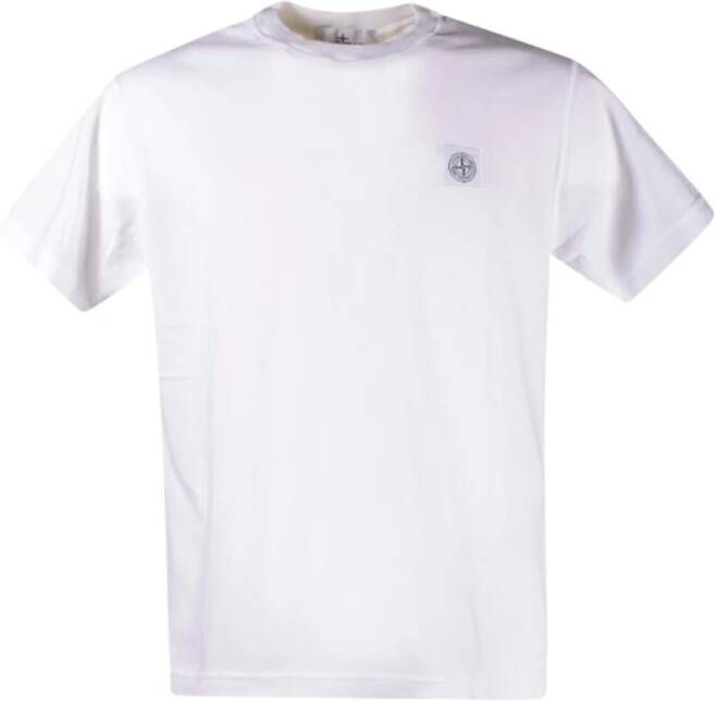 Stone Island T shirt , Wit, Heren