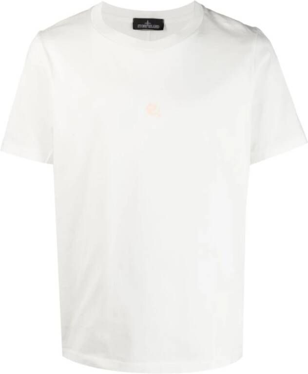Stone Island T shirt , Wit, Heren