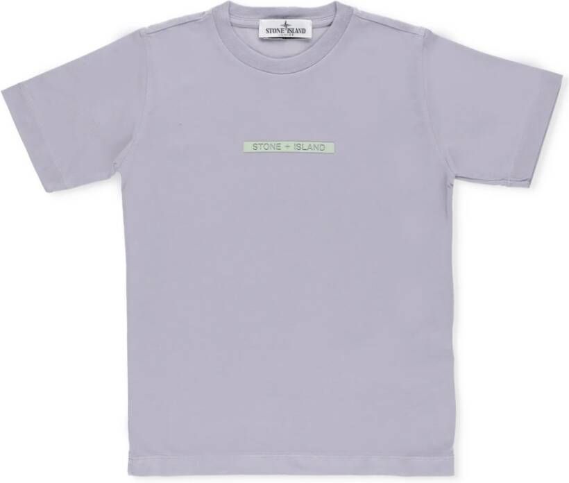 Stone Island T shirts Paars Heren
