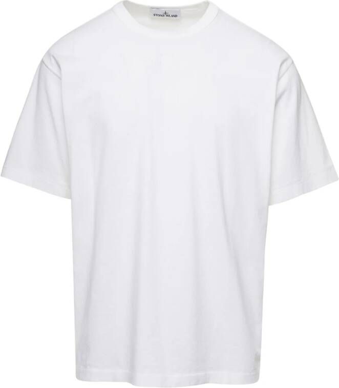 Stone Island T Shirts , Wit, Heren
