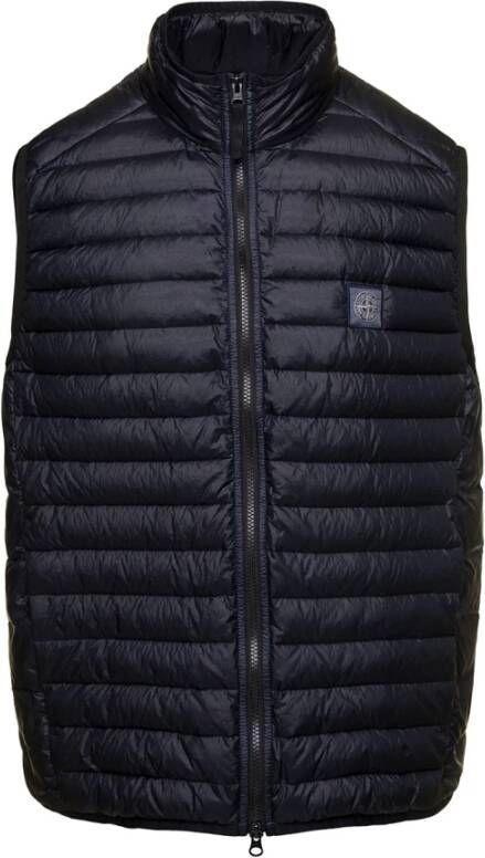 Stone Island Bodywarmers Blauw Heren