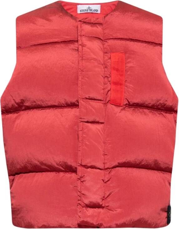 Stone Island Bodywarmers Rood Heren
