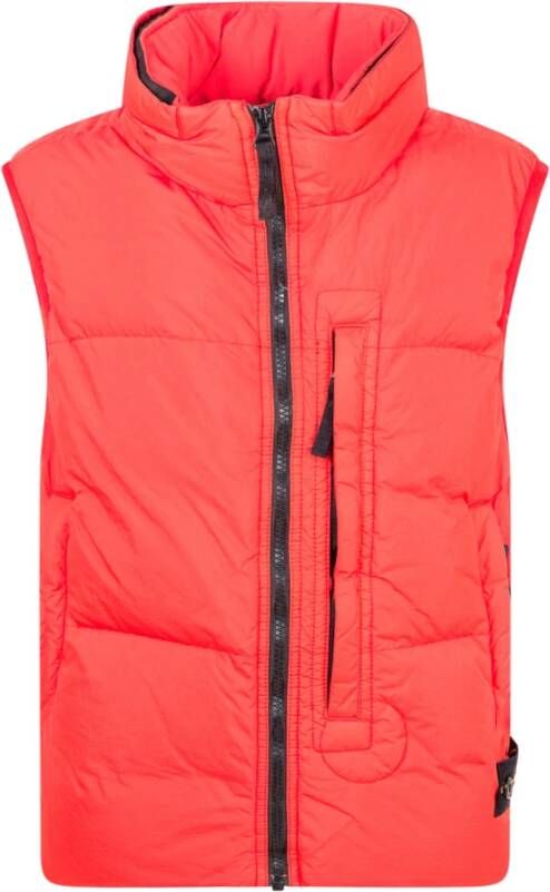 Stone Island Bodywarmers Rood Heren