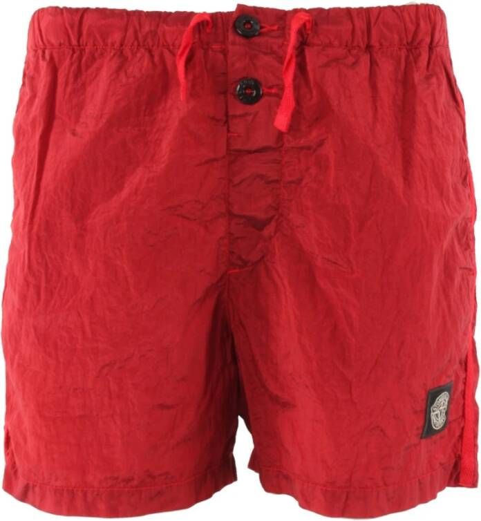 Stone Island Badmode Rood Heren
