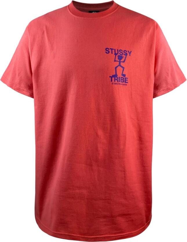 Stüssy T shirt , Rood, Heren