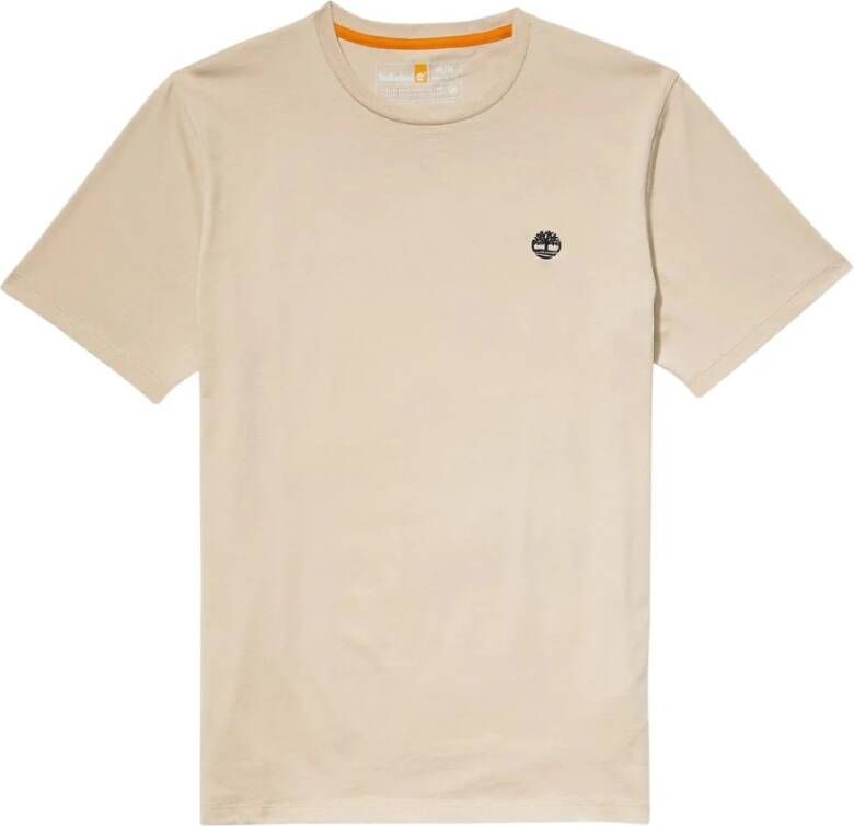Timberland T Shirts , Beige, Heren
