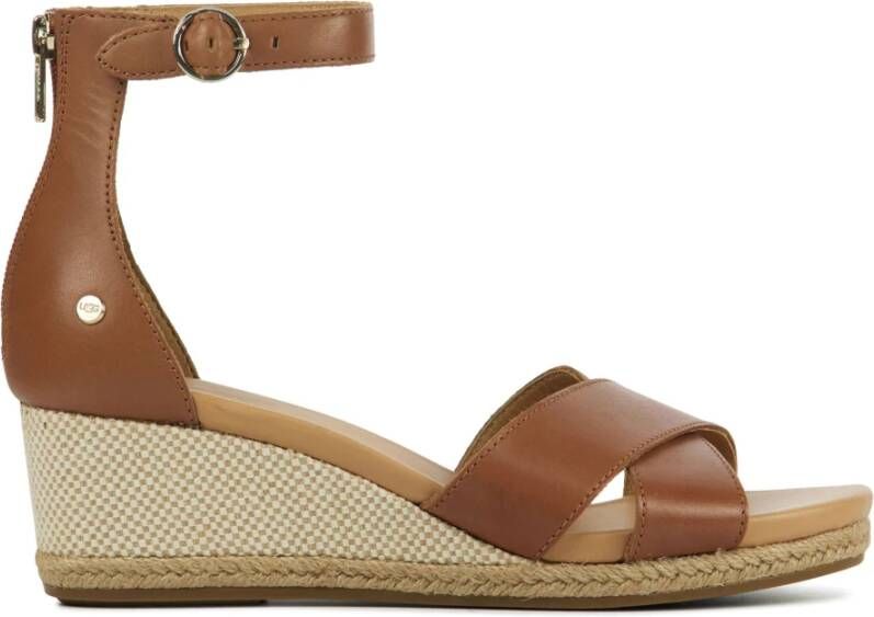 Ugg High Heel Sandals , Bruin, Dames