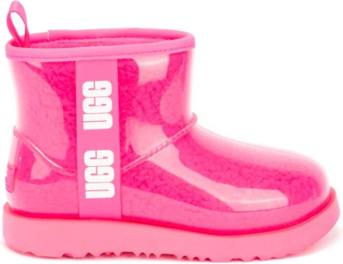 Ugg Classic Clear Mini II Boot voor Grote Kinderen in Taffy Pink,, Synthetisch