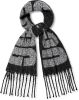 Ugg Geweven sjaal met logo voor Dames in Black, Polyester online kopen