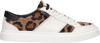 Ugg Alameda dierenprint Sneaker voor Dames in White,, Leder online kopen