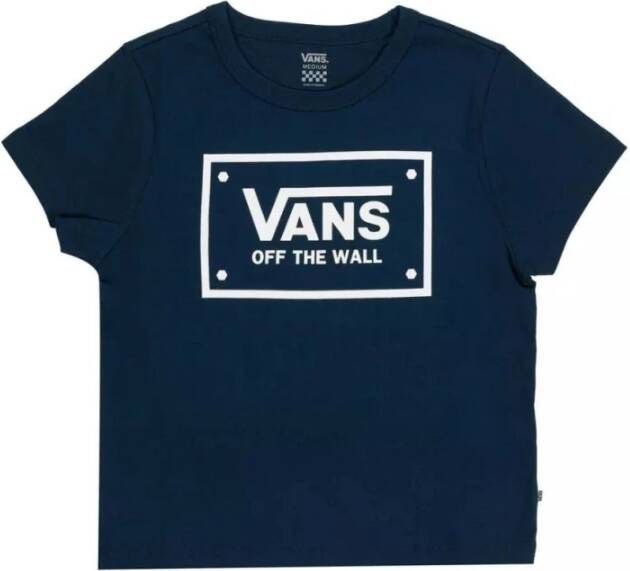 Vans T shirts Blauw Dames