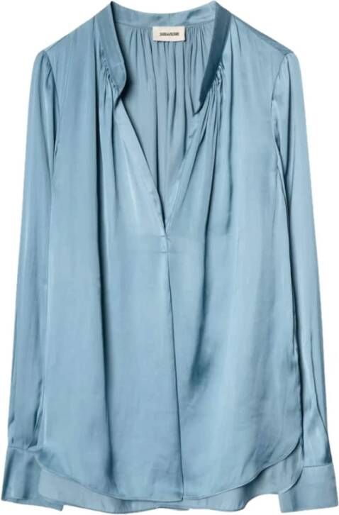 Zadig & Voltaire Blouses , Blauw, Dames