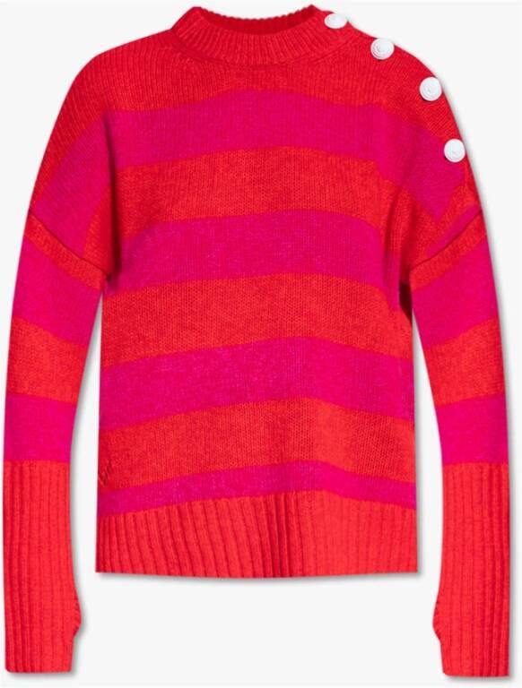Zadig & Voltaire Malta Cashmere Sweater , Rood, Dames