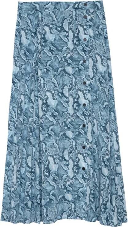 Zadig & Voltaire Maxi Skirts , Blauw, Dames