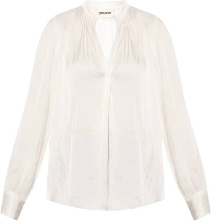 Zadig & Voltaire Longsleeve shirts Beige Dames