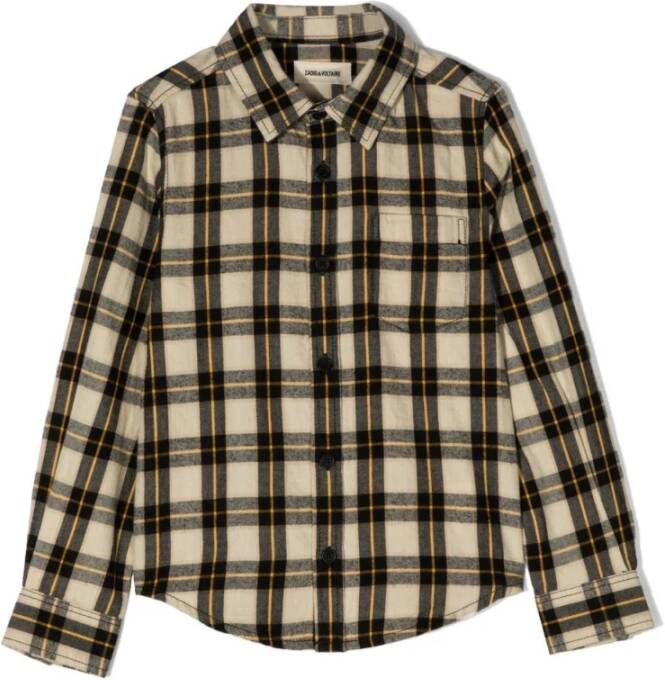 Zadig & Voltaire Overhemden Beige Heren