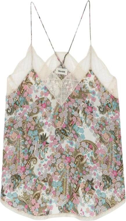 Zadig & Voltaire Sleeveless Tops , Beige, Dames