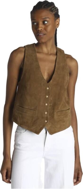 Zadig & Voltaire Bodywarmers Beige Dames