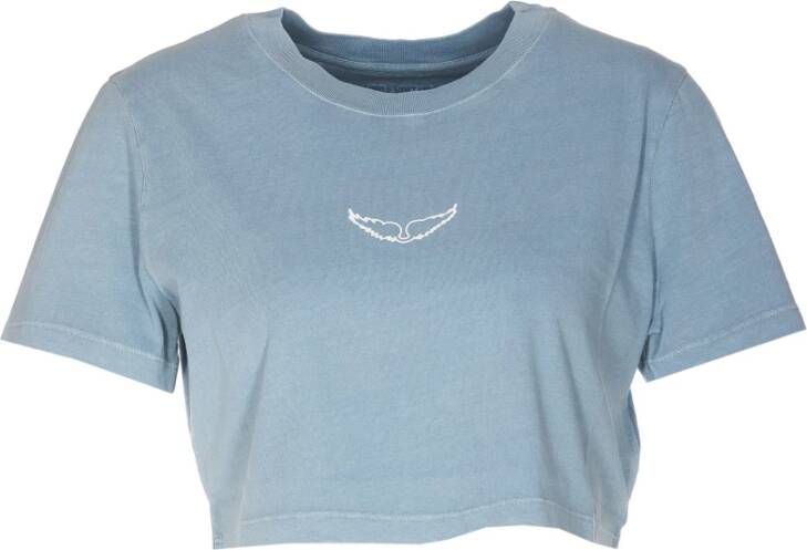 Zadig Voltaire T shirts and Polos , Blauw, Dames