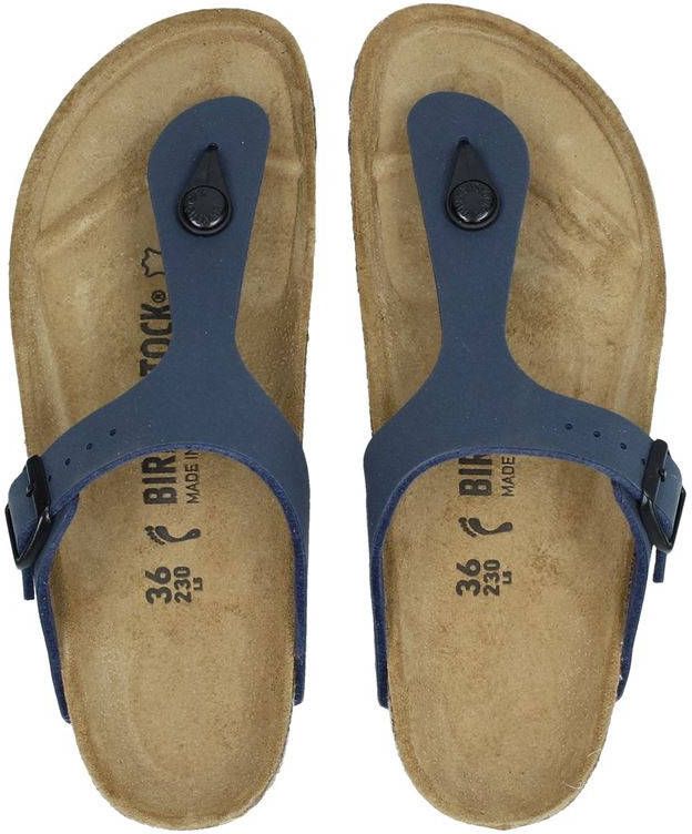 Birkenstock Gizeh teenslippers blauw