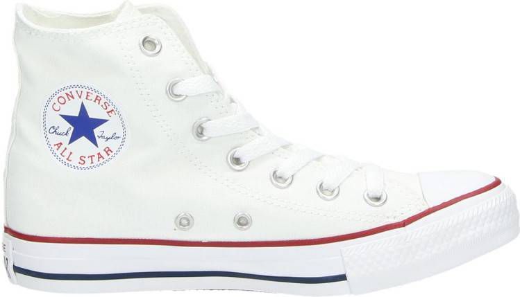 Converse All Star Hi hoge sneakers wit