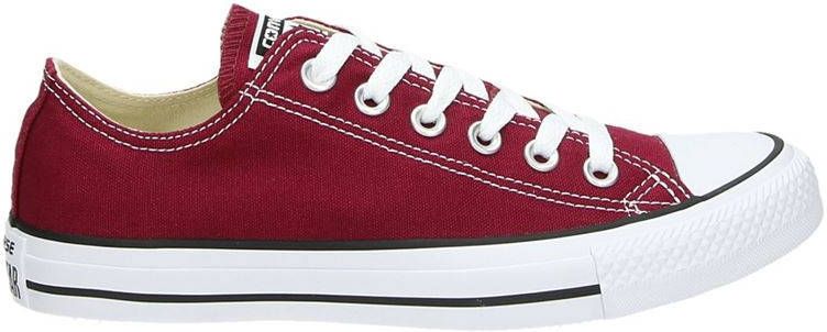 Converse All Star lage sneakers rood