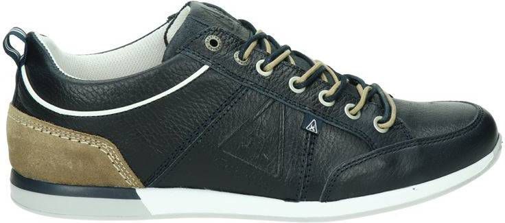 Gaastra Bayline leren sneakers donkerblauw