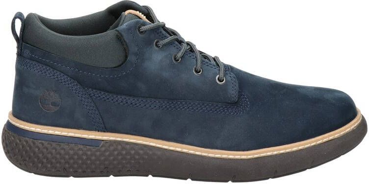 Timberland Cross Mark PT Chukka nubuck veterboots donkerblauw