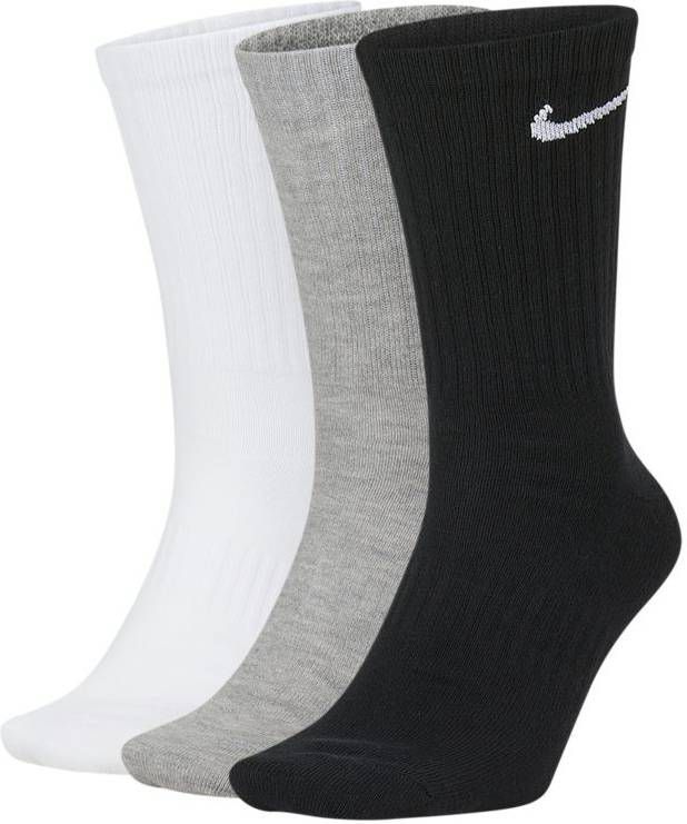 Nike Everyday Lightweight Crew trainingssokken(3 paar) Meerkleurig