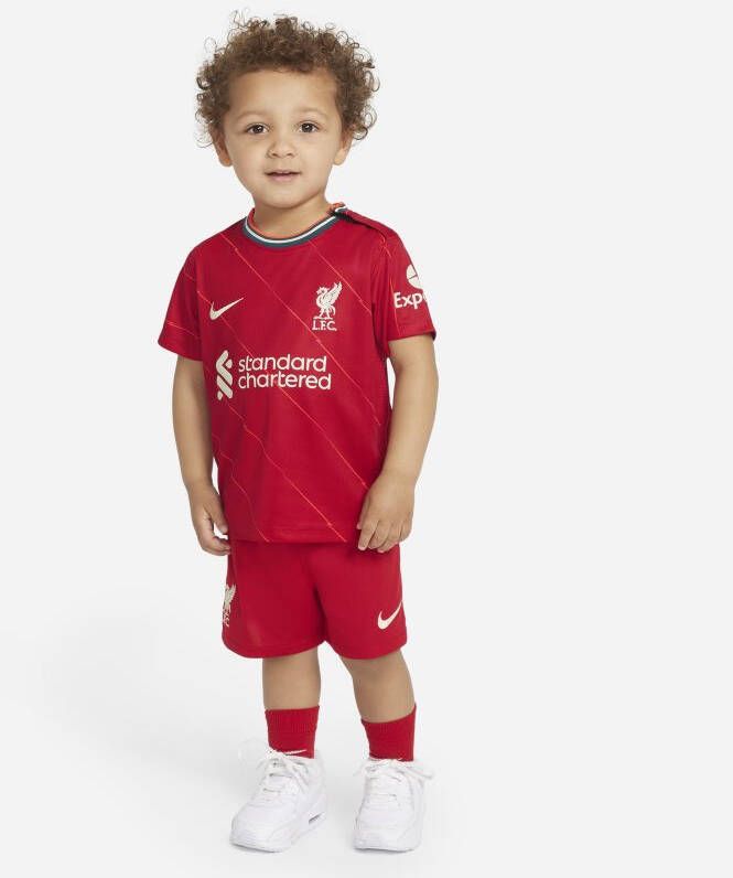 Nike Liverpool FC 2021/22 Thuis Voetbaltenue voor baby's/peuters Rood