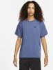 Nike Sportswear Lichte knit herentop met korte mouwen Mystic Navy/Black Heren online kopen