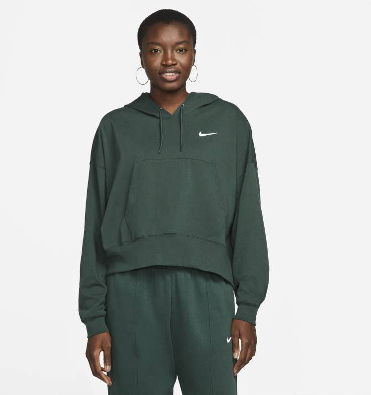 Nike Sportswear Oversized hoodie voor dames van jersey Groen