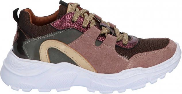 Braqeez Robin Run Lila Lage sneakers