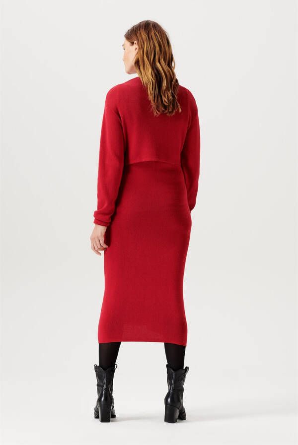 Noppies Jurk met voedingsfunctie Sesser jester red