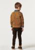 Noppies sweater Bansberia met all over print bruin online kopen